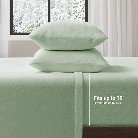 True North Soloft stitched sheet edge highlighting durable seam strength