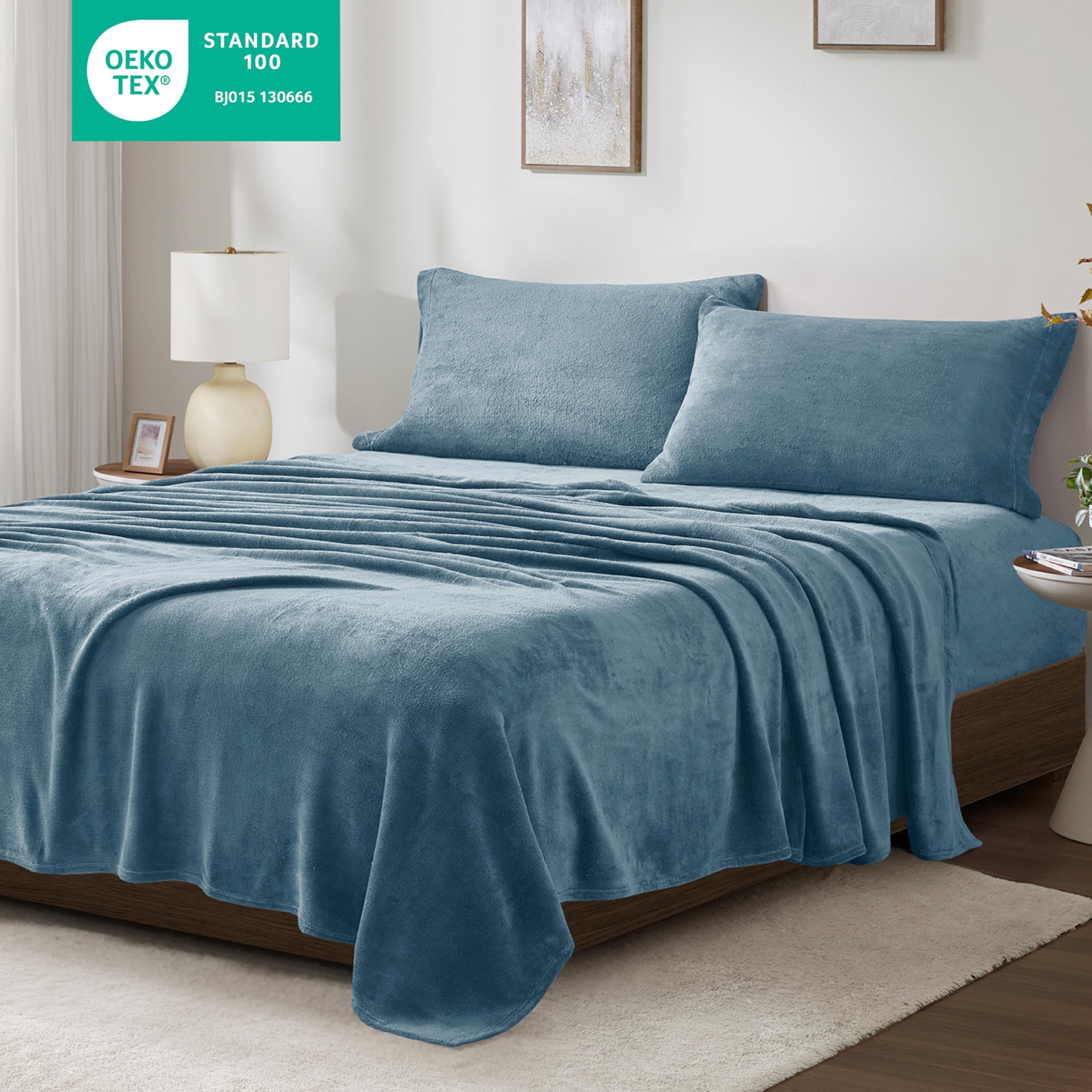 True North close-up of micro plush texture showing soft feel and cozy warmth