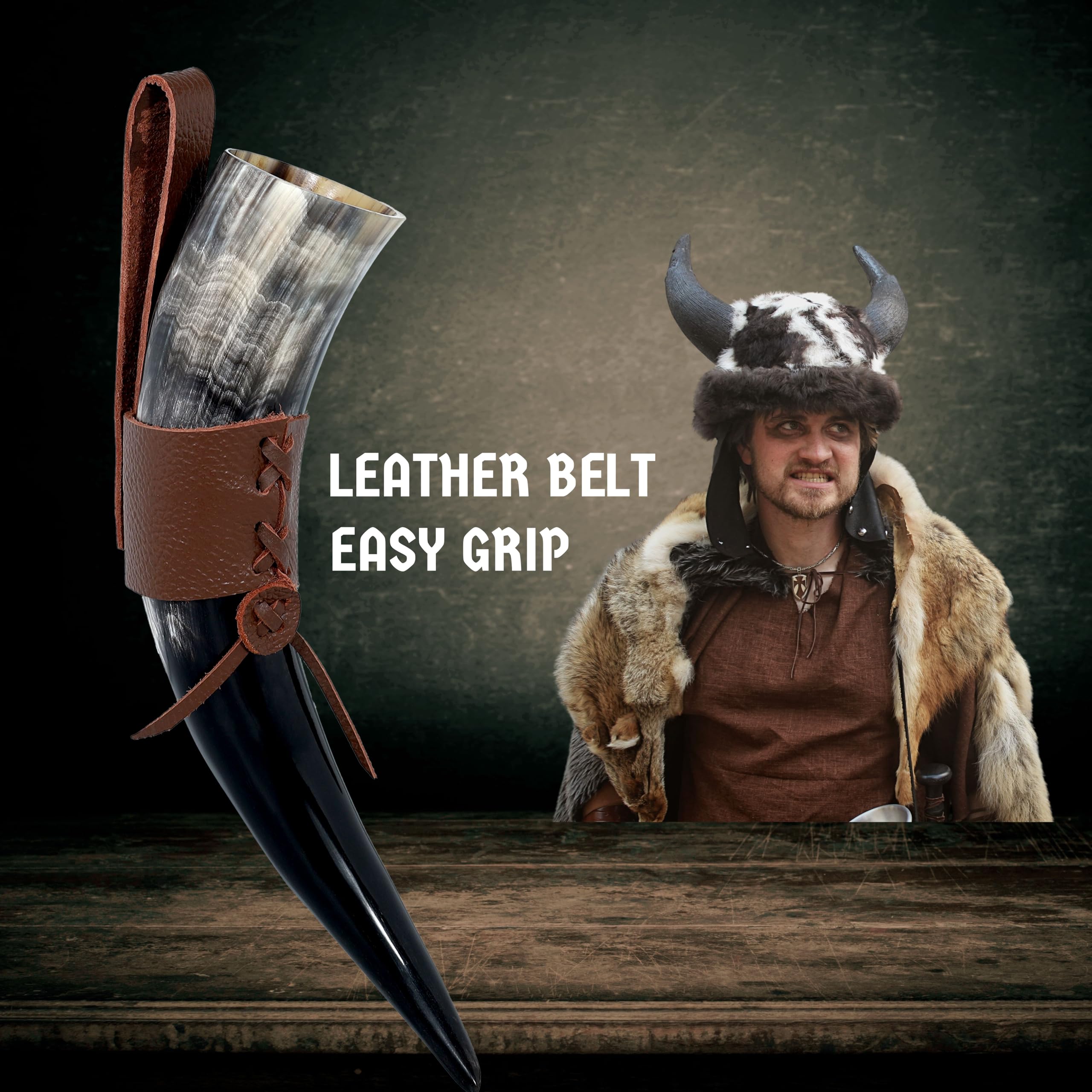 True Viking premium gift bag with horn showing ready-to-give presentation benefit