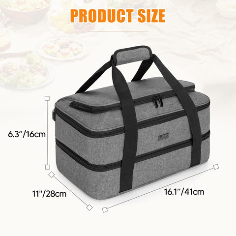 Trunab insulated aluminum foil lining detail highlighting easy-to-clean temperature retention