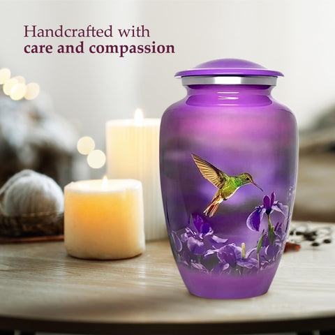 Trupoint Memorials urn in a tasteful home memorial setting offering comforting presence