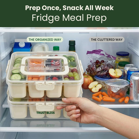 Trust Bliss fold-flat handle in use — comfortable carrying for travel