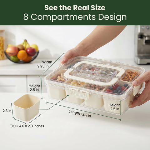 Trust Bliss snackle box on picnic blanket — portable party convenience