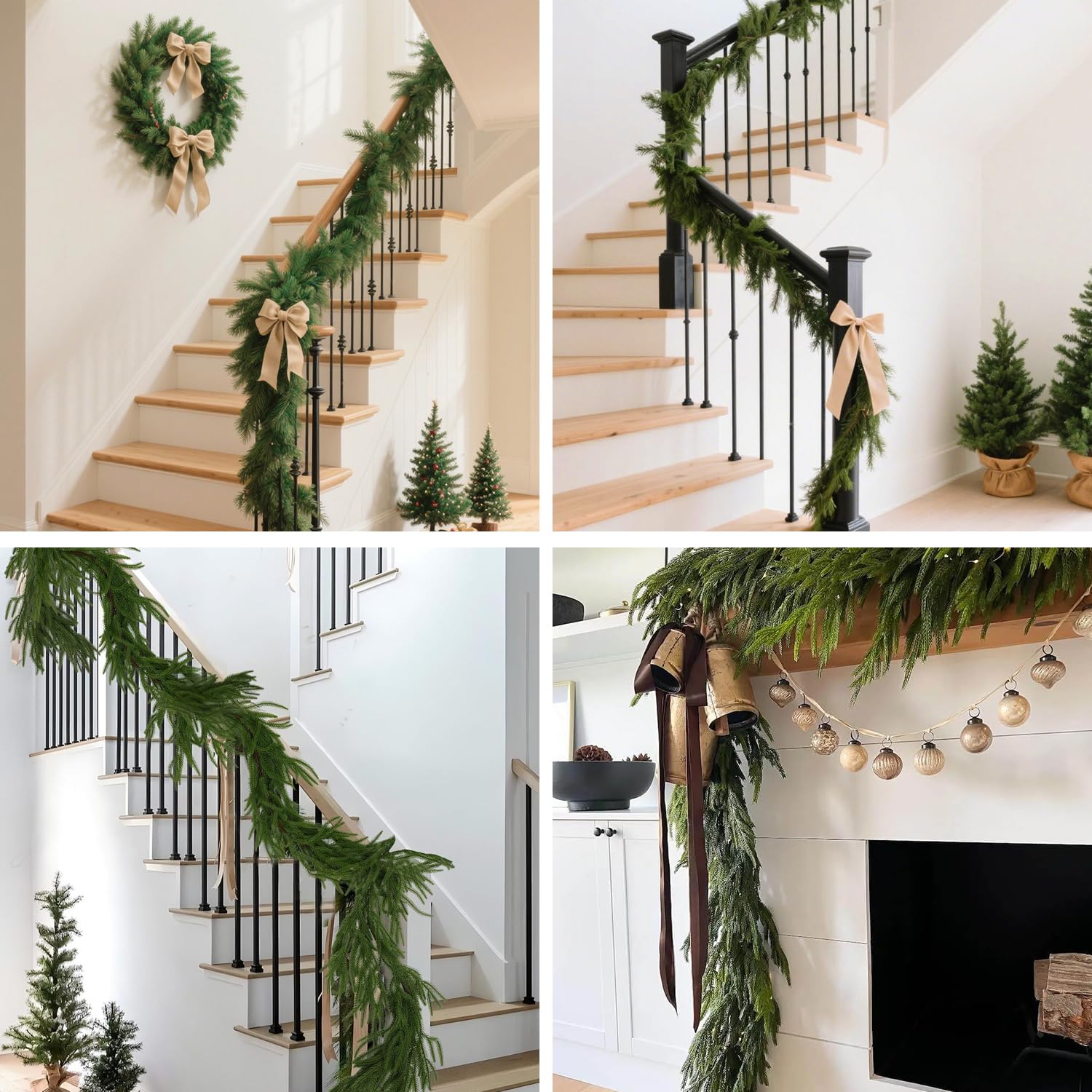trytuny garland with LED lights glowing for warm decorative lighting