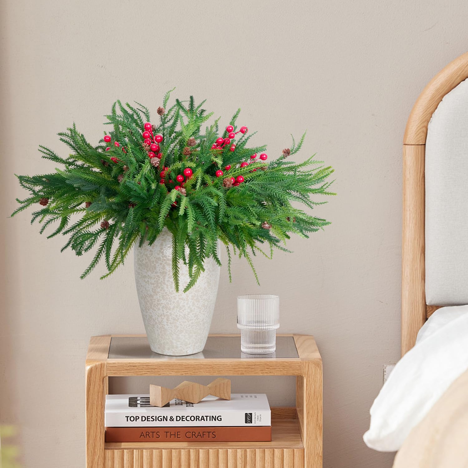 trytuny close-up of Norfolk pine needles highlighting realistic texture and durable finish