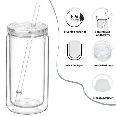 Tswofia tumbler next to standard items for size comparison and capacity clarity