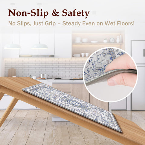 tubeamin textured non-slip backing detail demonstrating secure floor grip