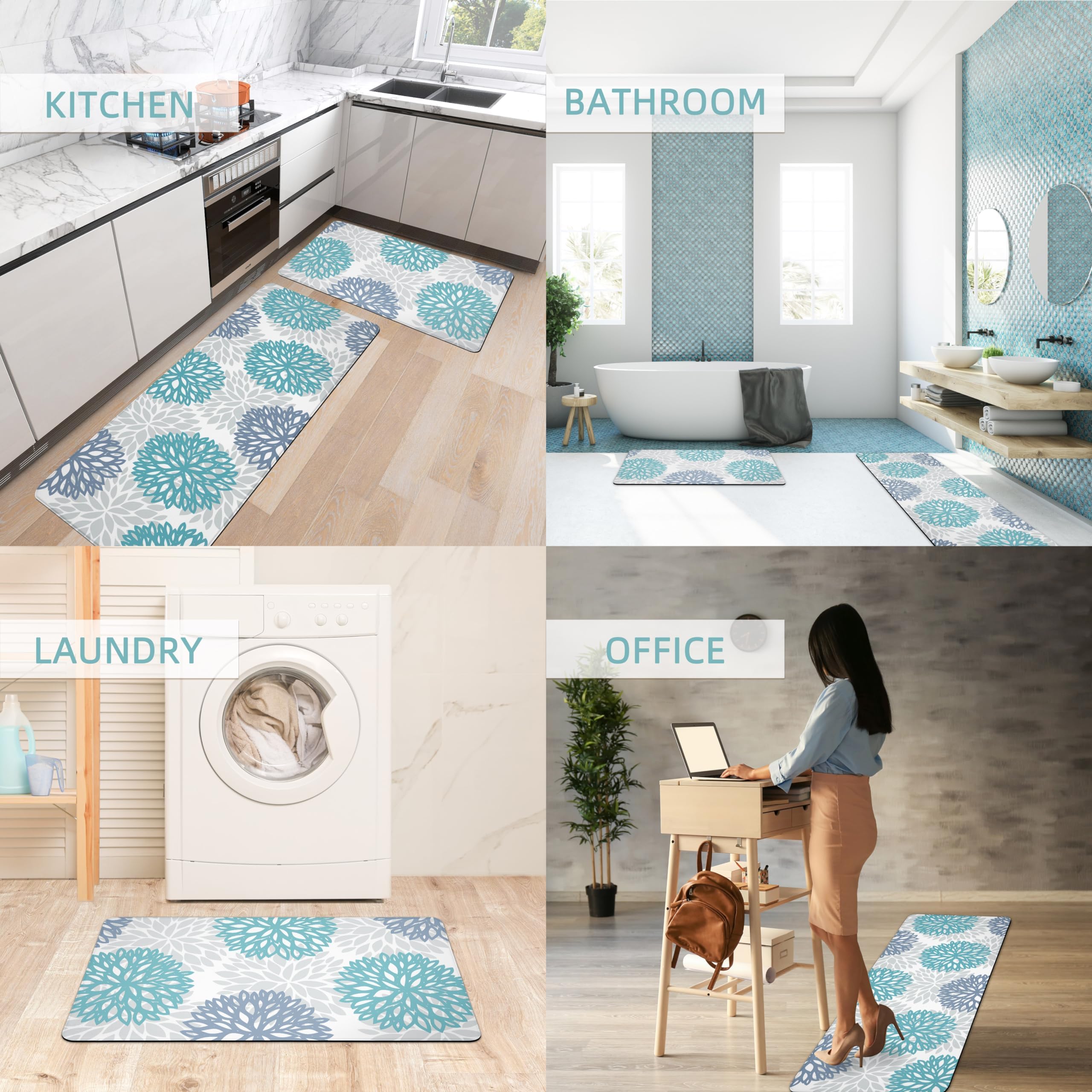 tubeamin wiping a spill on mat showing waterproof easy-clean benefit