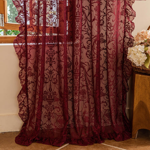 TUDECO bedroom installation demonstrating romantic color and flow
