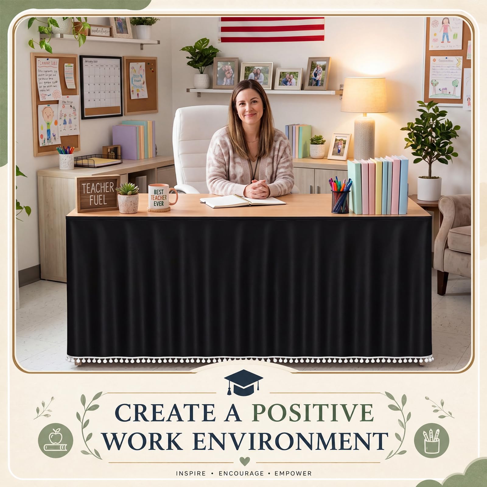 Tudomro polyester ruffle fabric texture demonstrating durable, soft drape