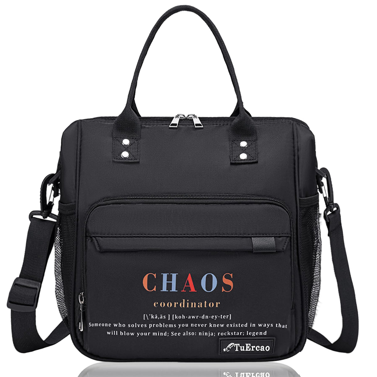 TuErCao lunch bag front view showing professional design and gift appeal