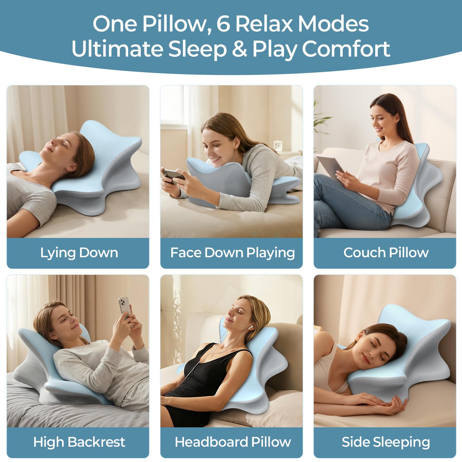 Tujami in a bedroom setting demonstrating versatile comfort for lounging and sleep
