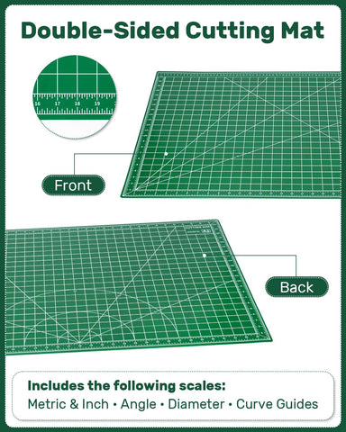 Tujurich closeup of printed inch grids and angle lines for accuracy