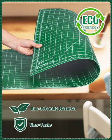 Tujurich mat edge and thickness view demonstrating sturdy support
