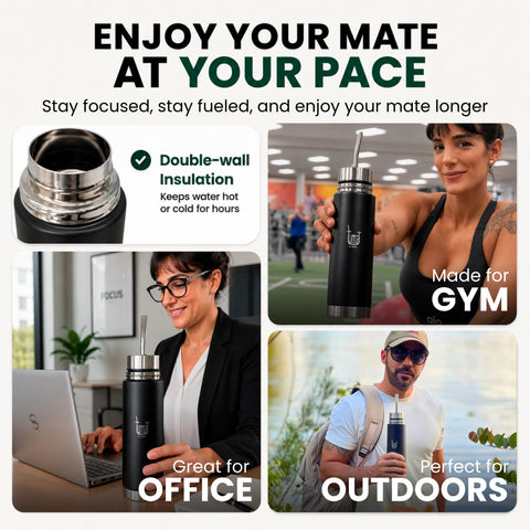 TUMA TU MATE lifestyle commute scene, portable mate for travelers