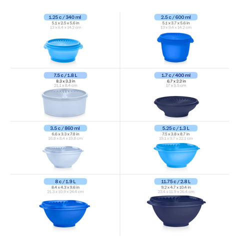 Tupperware containers packed with lunch showing leak-resistant transport and portion control