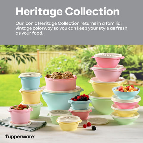 Tupperware containers holding prepared meals illustrating convenience for packing