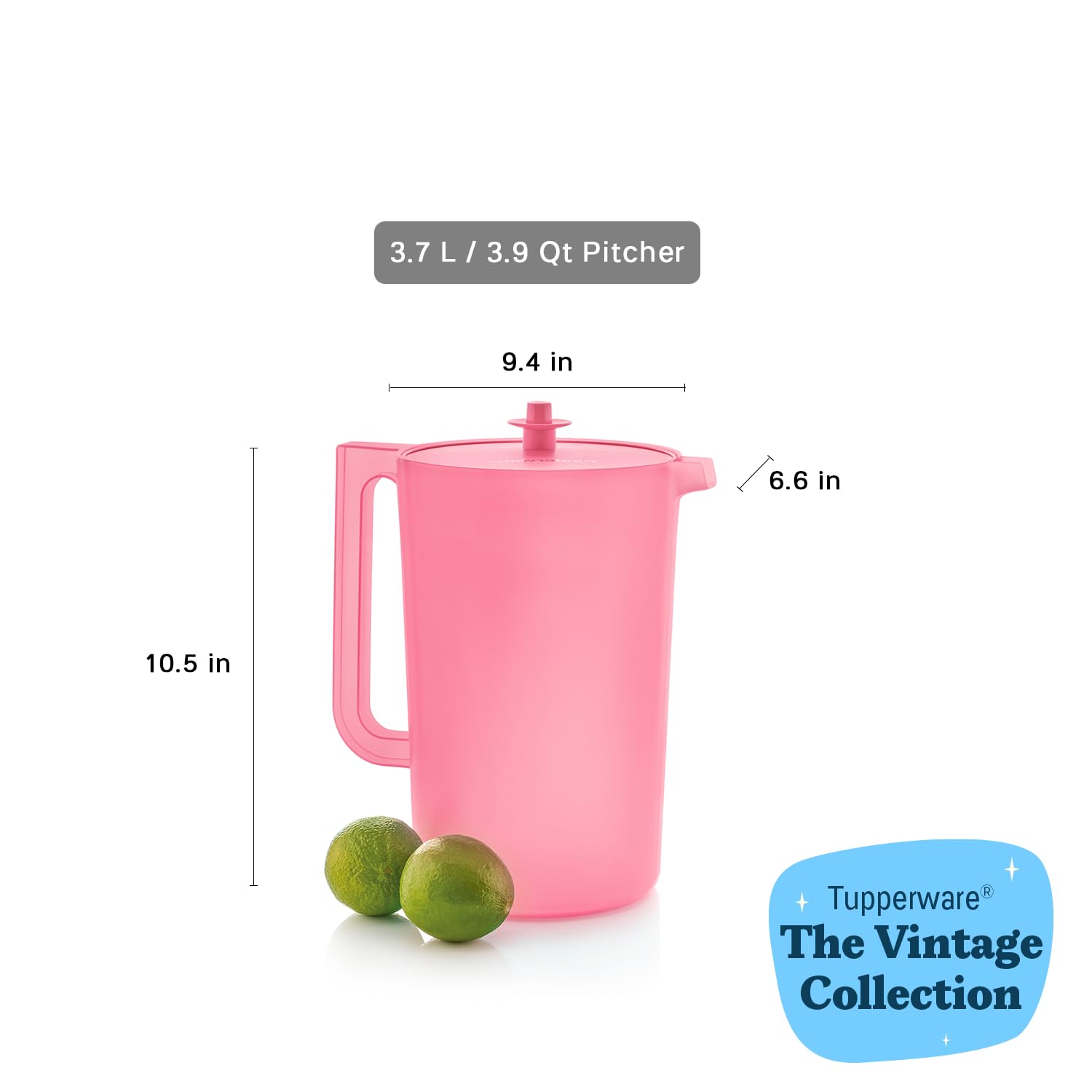 Tupperware Heritage handle detail highlighting ergonomic grip for safer carrying benefit