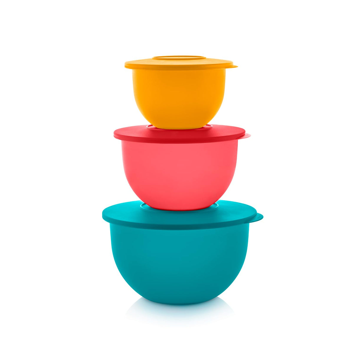 Tupperware Impressions front packaging showing colorful bowls and lids for stylish serving