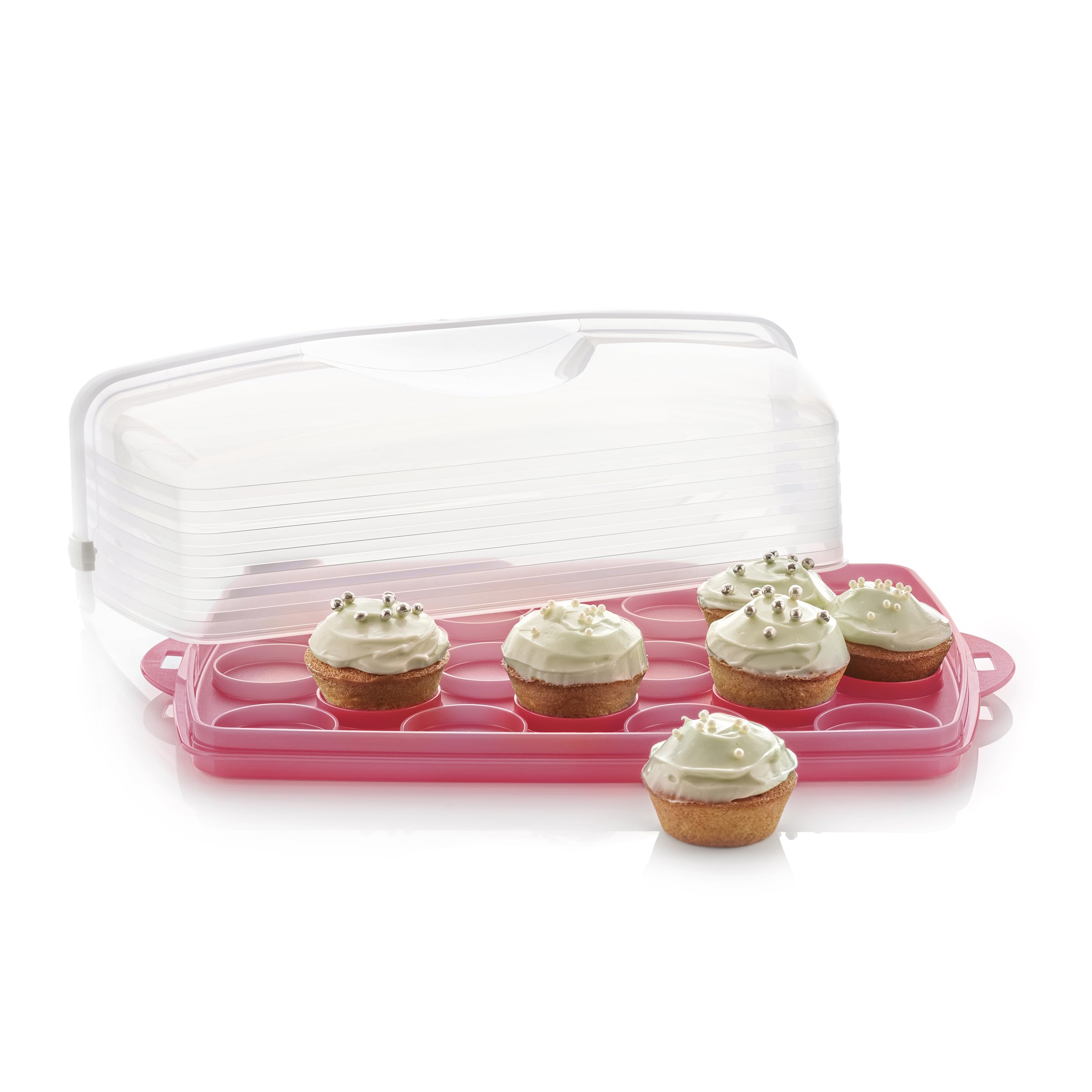 Tupperware in picnic setting showing portability and party-ready presentation