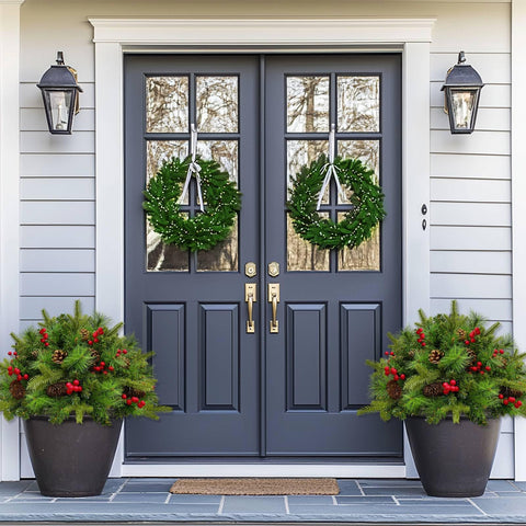 TURNMEON porch night scene highlighting decorative curb appeal boost