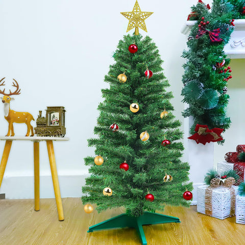TURNMEON tree size next to books for clear scale reference