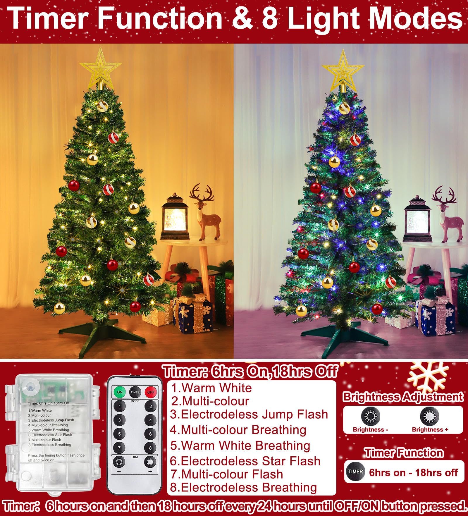 TURNMEON tree beside sofa showing 4 ft scale for small-space fit