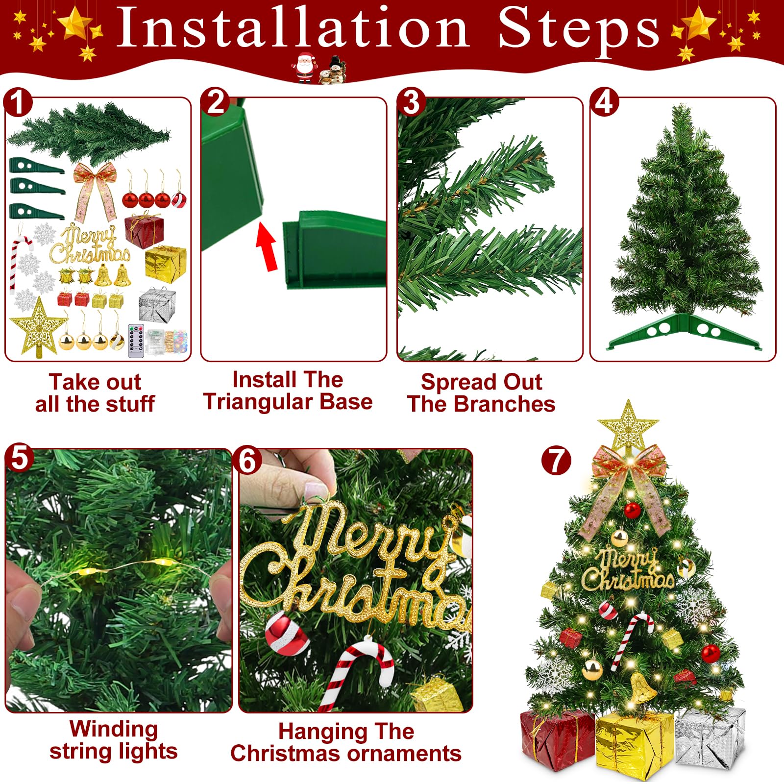 TURNMEON tree on dining table creating holiday ambiance for small gatherings