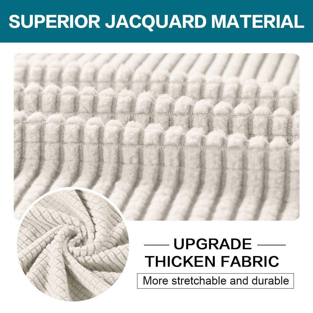 Turquoize separate cushion covers displayed for neat, custom look