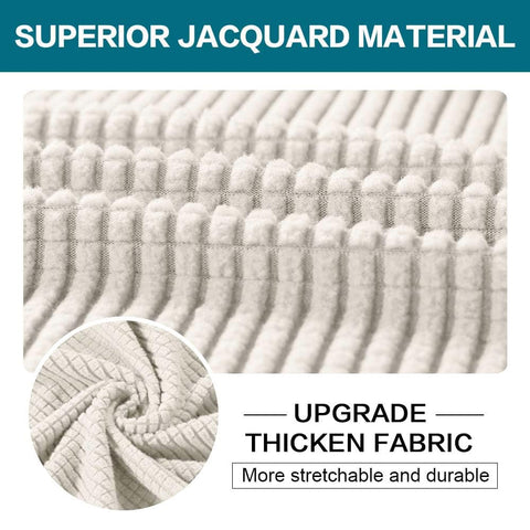 Turquoize separate cushion covers displayed for neat, custom look