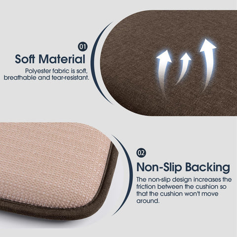 TushGuard close-up of memory foam layer showing texture and supportive cushioning