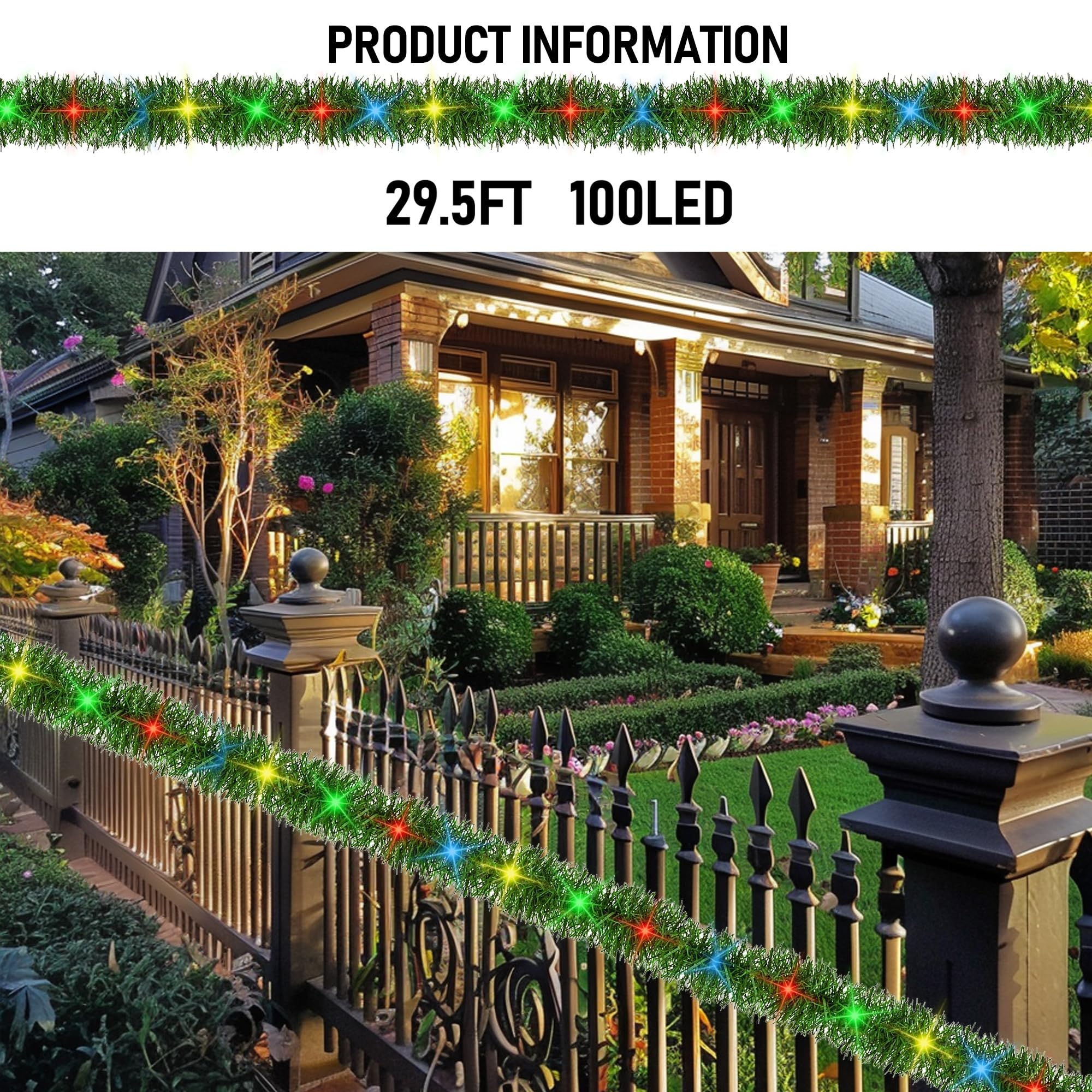 TW SHINE detailed shot of 100 multi-color LEDs demonstrating bright, even illumination