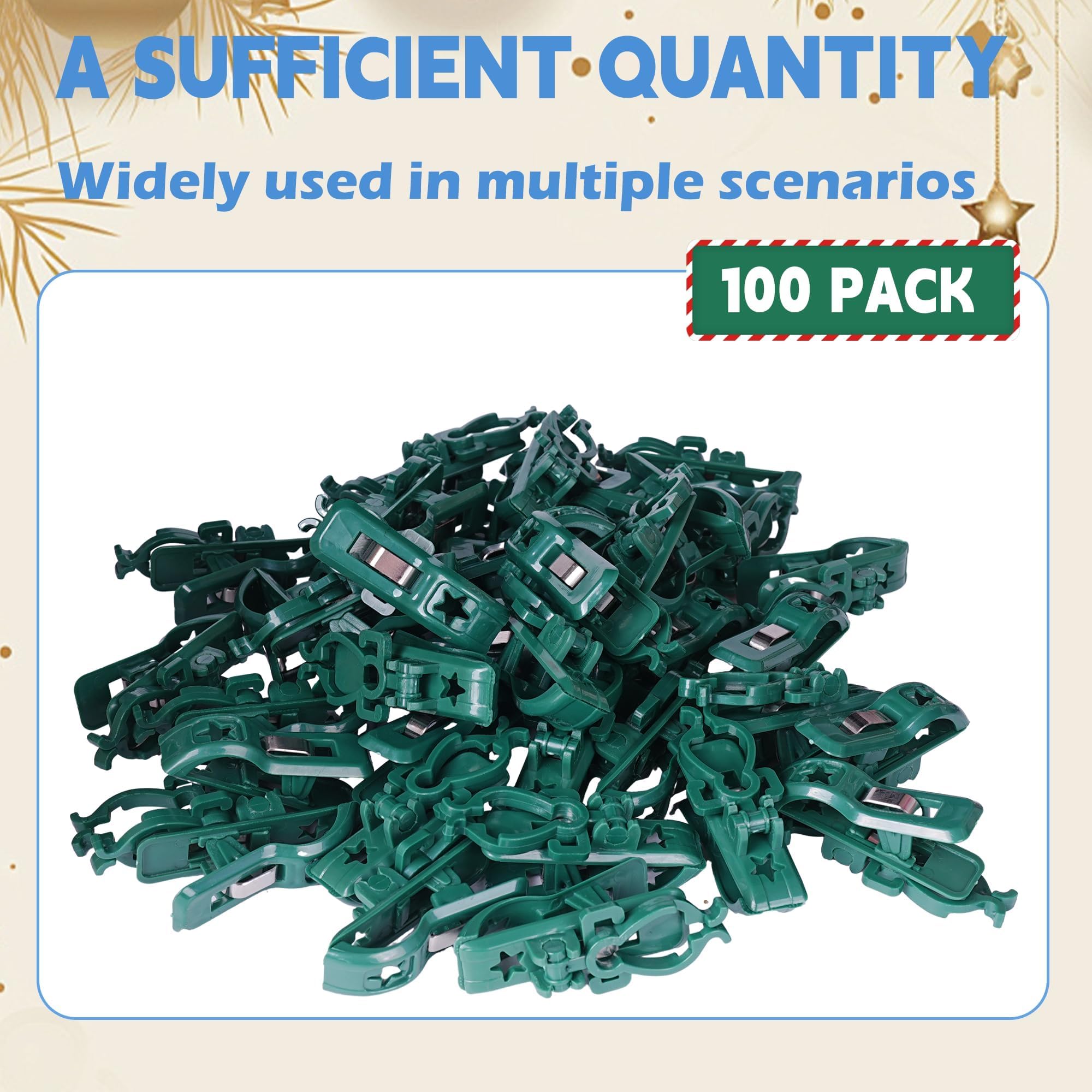 TW SHINE clip in hand for size and quantity perspective before installation