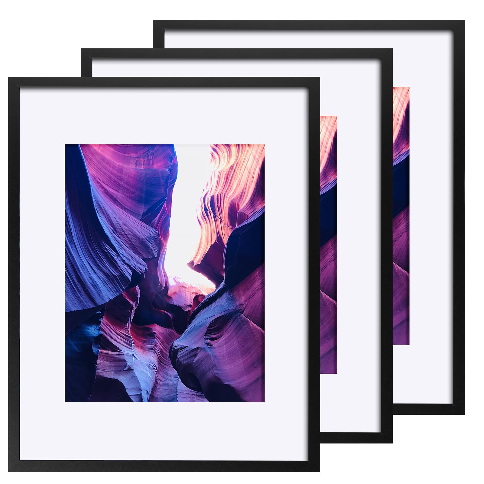 TWING front view of 12x16 frame showing clean display benefit