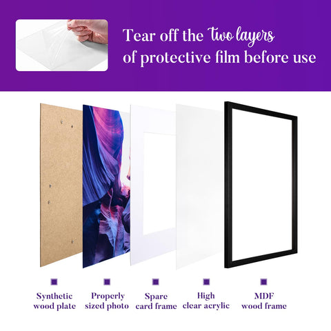 TWING profile showing matte black finish for low-glare benefit