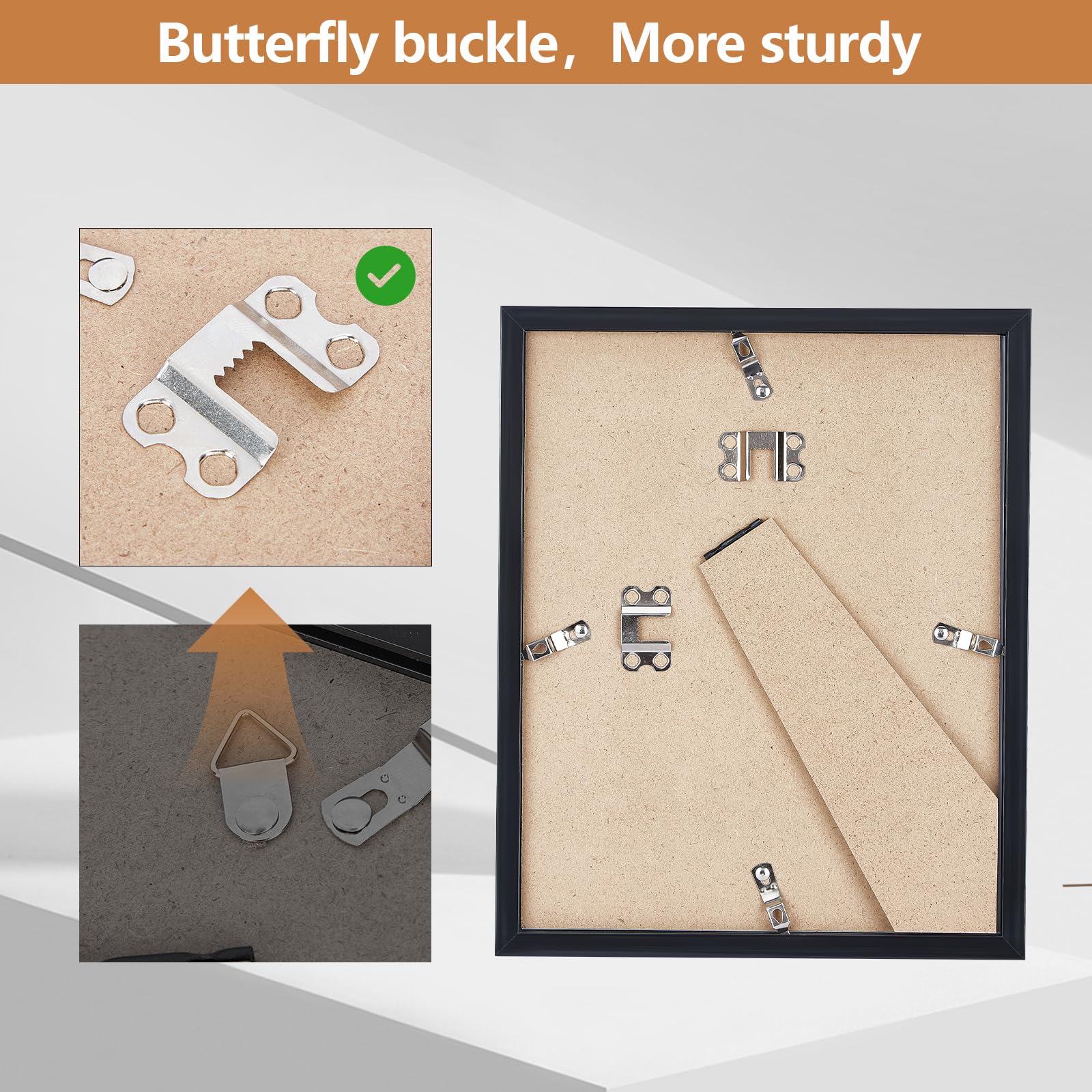 TWING detailed view of 4x6 mat with two openings for versatile photo layouts