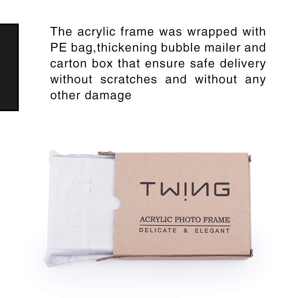 TWING foam wrapping in package demonstrating scratch prevention during shipping