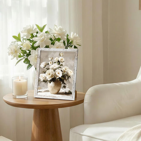 TWING six frames arranged gallery-style offering coordinated wall display benefits