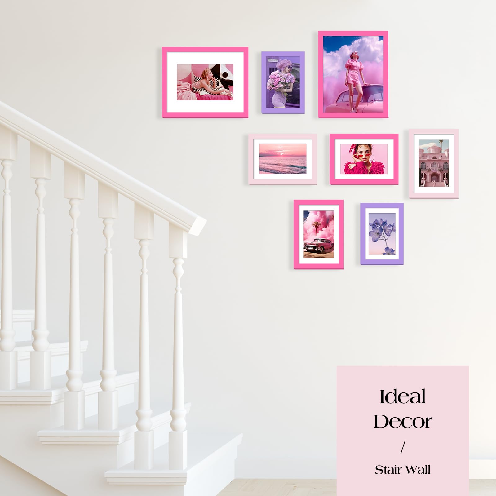 TWING tabletop display styling with photos showing quick setup and versatile placement