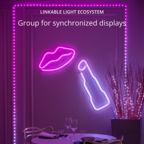 Twinkly showing USB scale comparison emphasizes compact USB-powered design