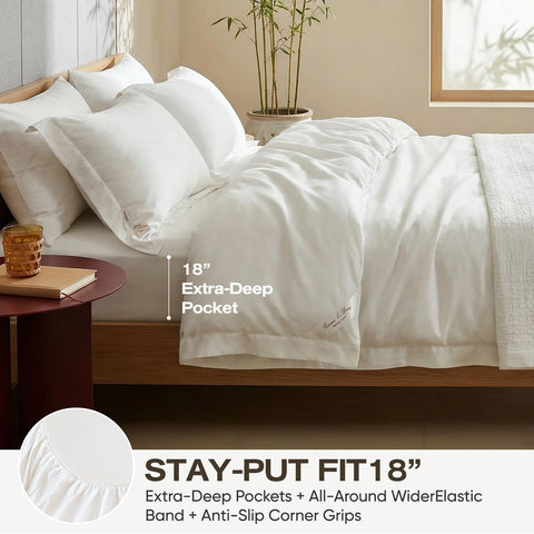 TWK styled bed in a bedroom showing luxurious hotel-like appearance and comfort