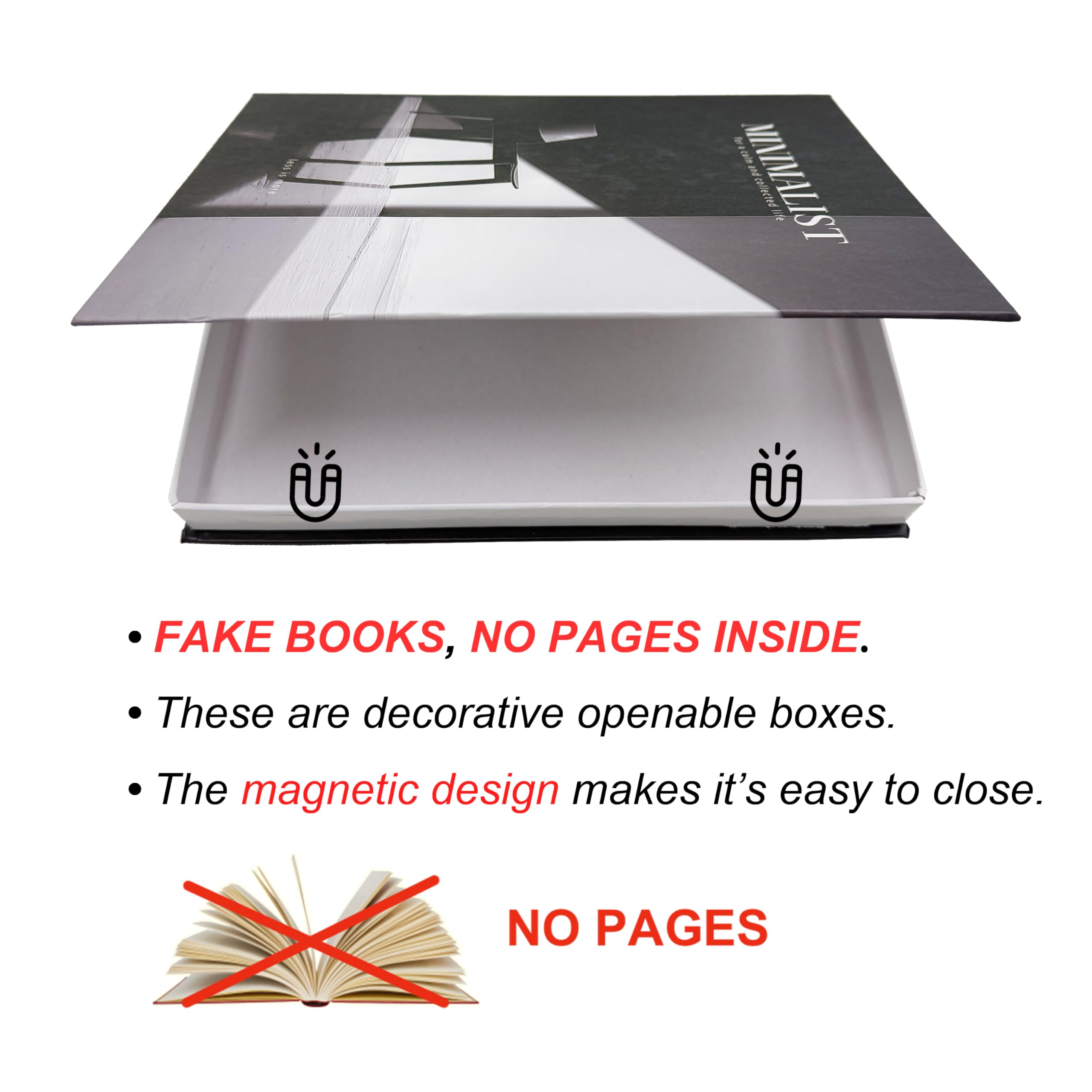TwoDays close-up of magnetic lid fastening for secure, discreet storage
