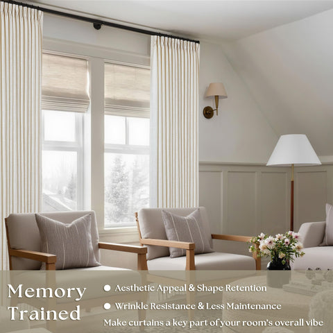 TWODRAPES close-up flax linen texture revealing natural weave and rich visual depth
