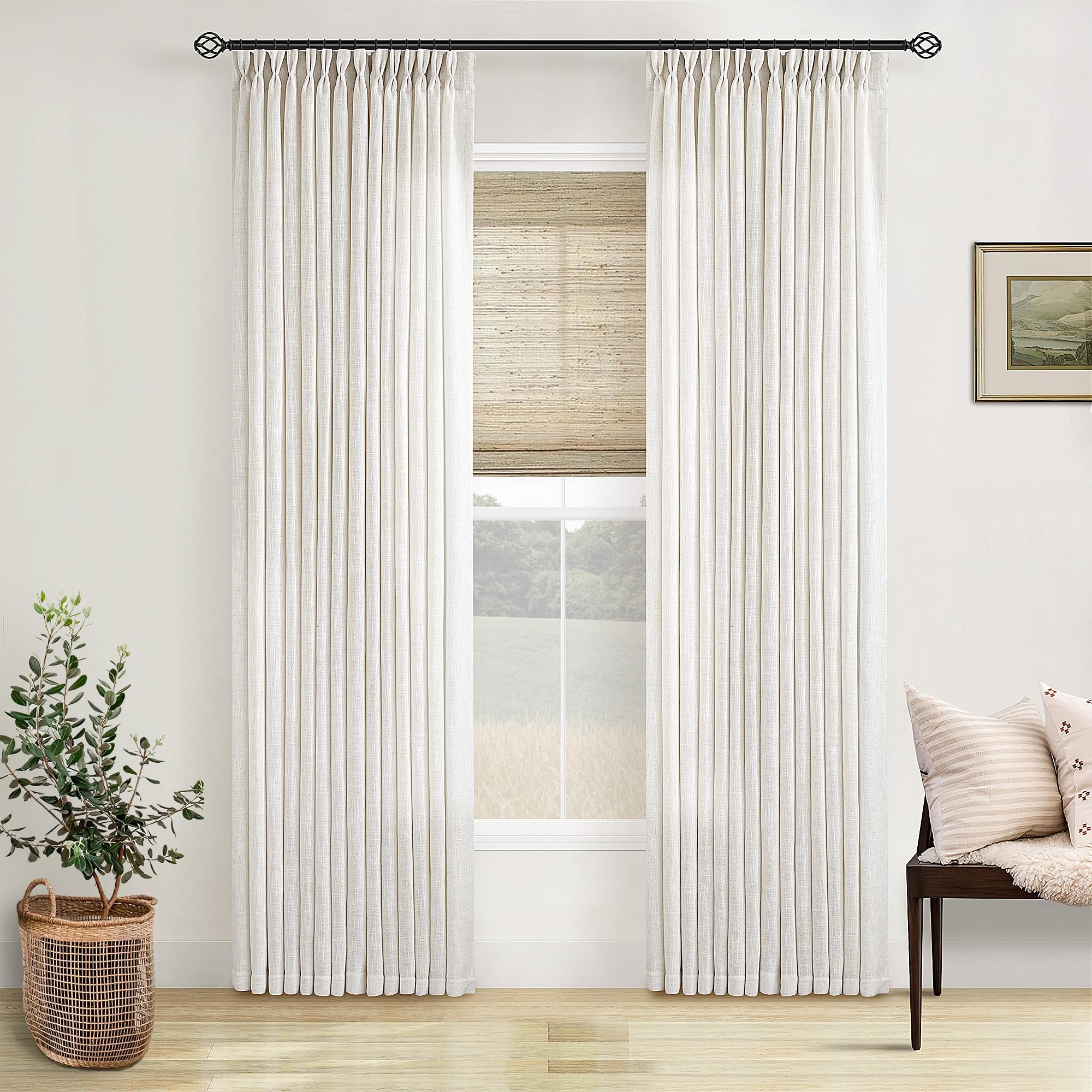 TWODRAPES drape illustrating light diffusion and privacy while preserving brightness