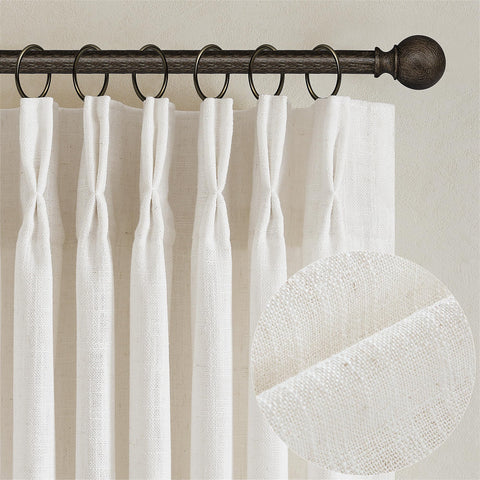TWODRAPES front packaging showing two panels and included hardware for quick setup
