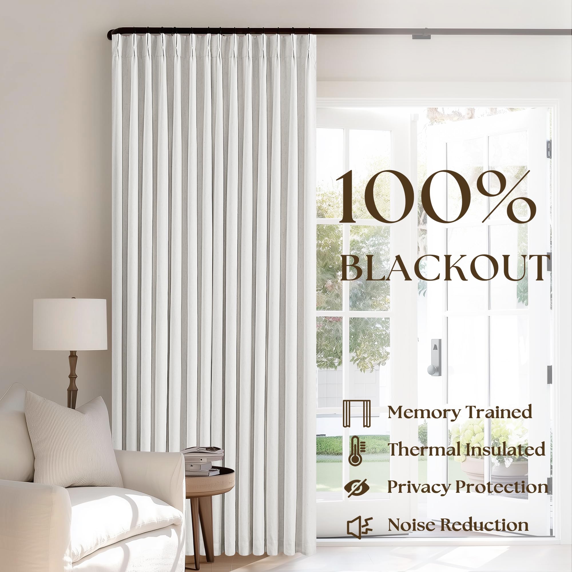 TWODRAPES side profile showing blackout liner and improved light control