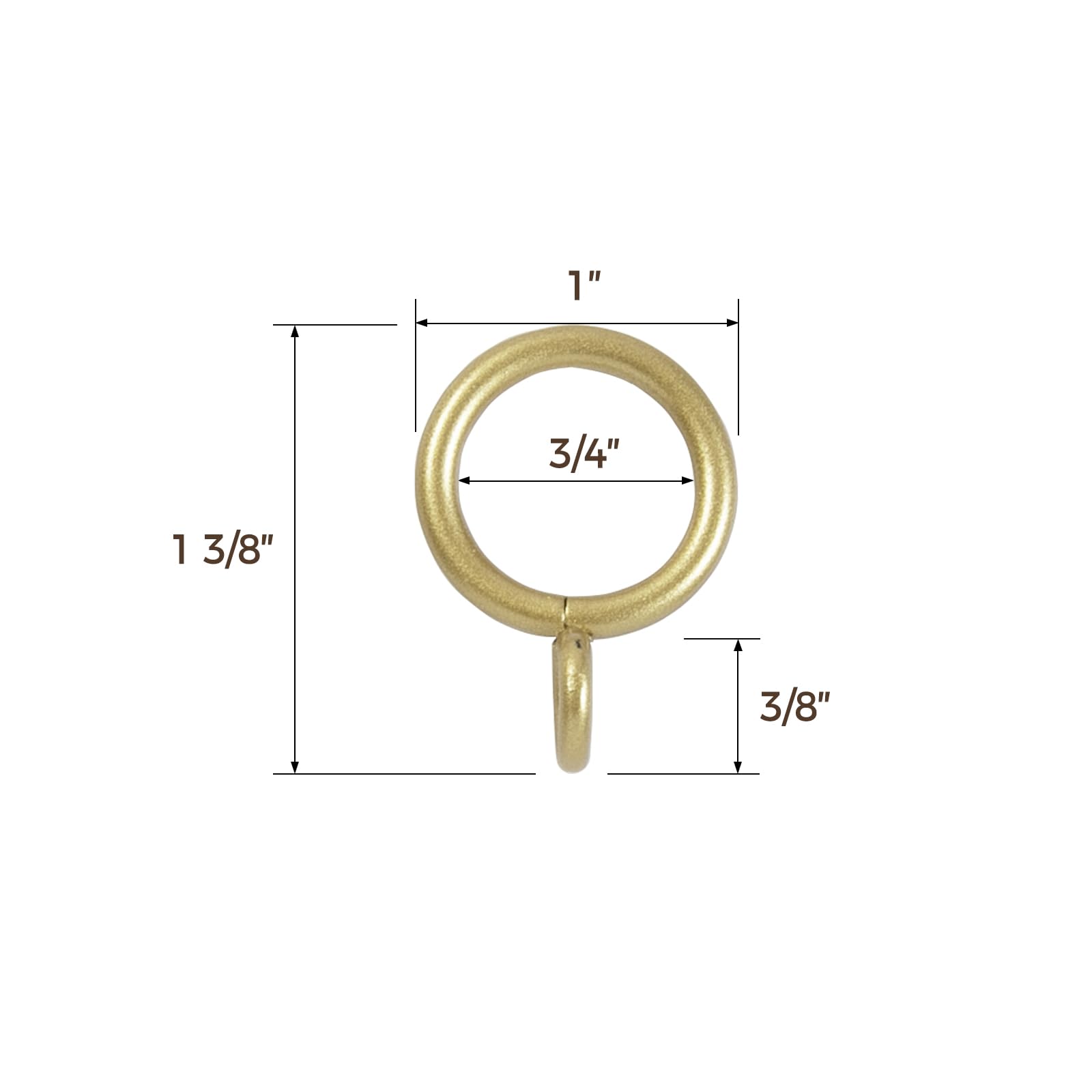TWOPAGES rod next to window frame for scale showing adjustable 28–48 inch fit