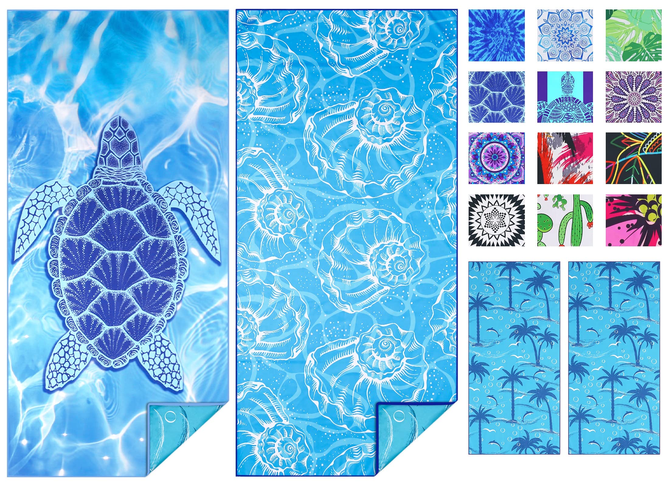 TwoYek front view showing turtle shell print and vibrant colors, great for visibility