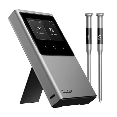Typhur front device showing base and app-ready connectivity benefit remote monitoring
