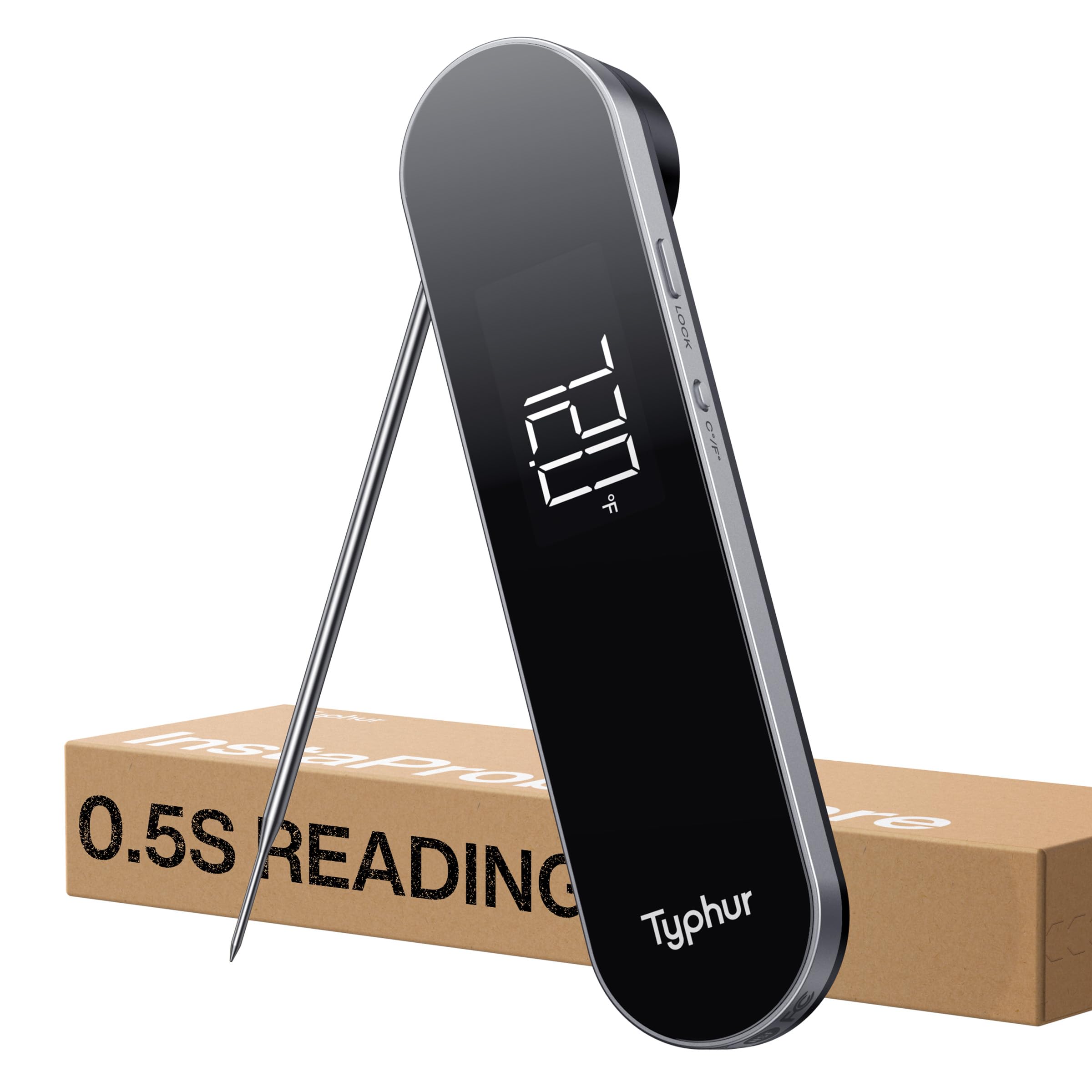 Typhur front display showing fast read and clear numbers for quick checks